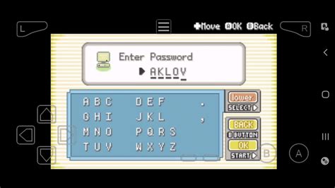 pokémon unbound password.